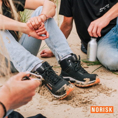 No Risk – chaussures de sécurité robustes et de haute performance disponibles à Liège chez Habits et Métiers